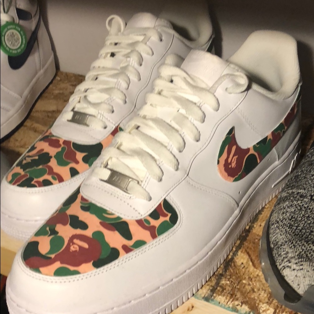 Nike x bape customs